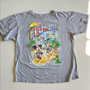 Florida/Disney Souvenir Graphic T-Shirt - size adult small